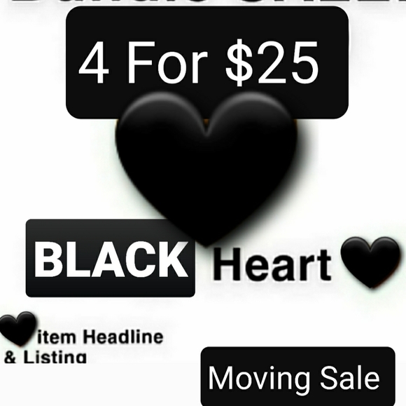 🖤4 for $25 Bundle Sale & Discounted Shipping $4.99 🖤 - Picture 2 of 2